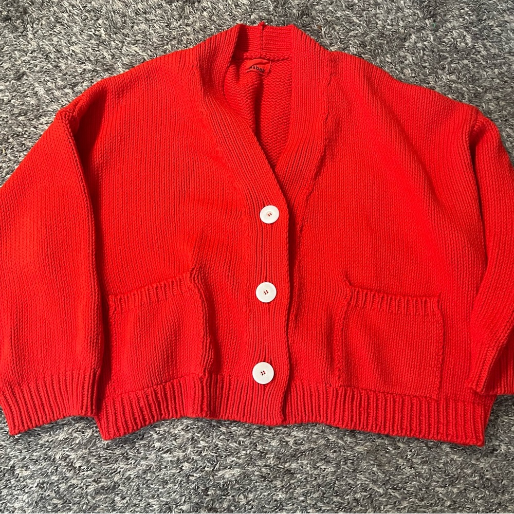 Babaa no22 Cardigan - Summer Flame